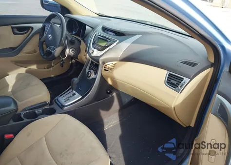 2012 Hyundai Elantra Gls (Ulsan Plant) из США, поврежденный, VIN KMHDH4AE7CU375419